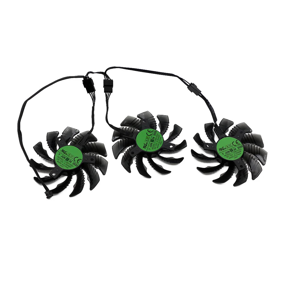 T128010SU RTX3060 Cooler Fan Replacement For Gigabyte GeForce RTX 3060 Ti RX 6600 6700 XT GAMING Graphics Video Card Cooling