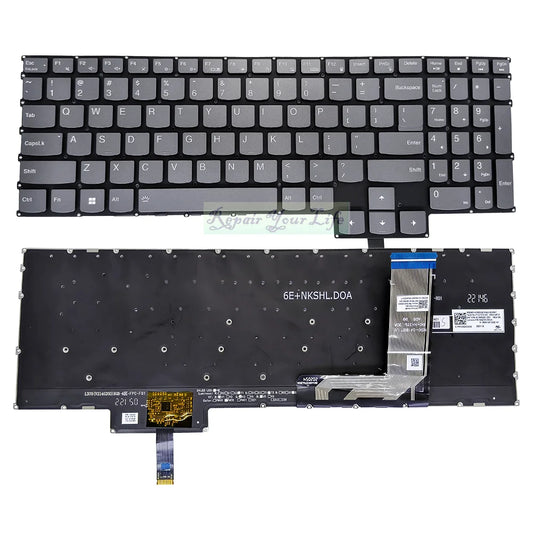 US Backlit Keyboard For Lenovo Ideapad Gaming 3 15IAH7 82S9 82UJ 3-15ARH7 82SB 82UK PT5SYXBG PT5SYXRGBG SN20H39024 RGB Backlight