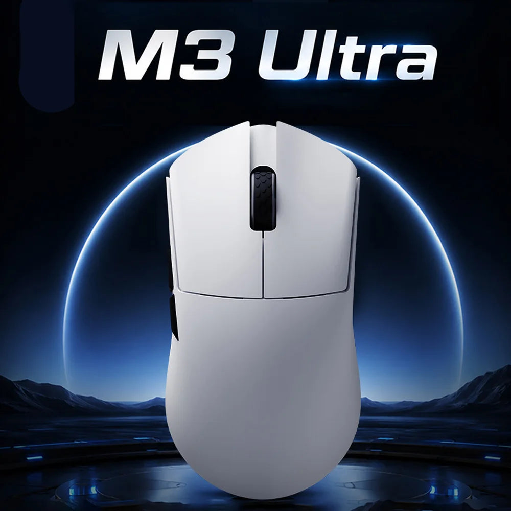 Darmoshark M3 Ultra Wireless Gaming Mouse PAW3950 30K Dual 8K Lightweight 2.4GHz BT/Wired Tri-Mode Game Esports Office Mouse