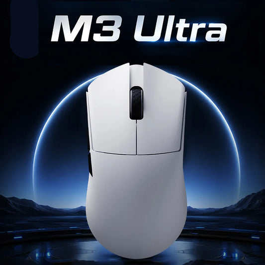 Darmoshark M3 Ultra Wireless Gaming Mouse PAW3950 30K Dual 8K Lightweight 2.4GHz BT/Wired Tri-Mode Game Esports Office Mouse