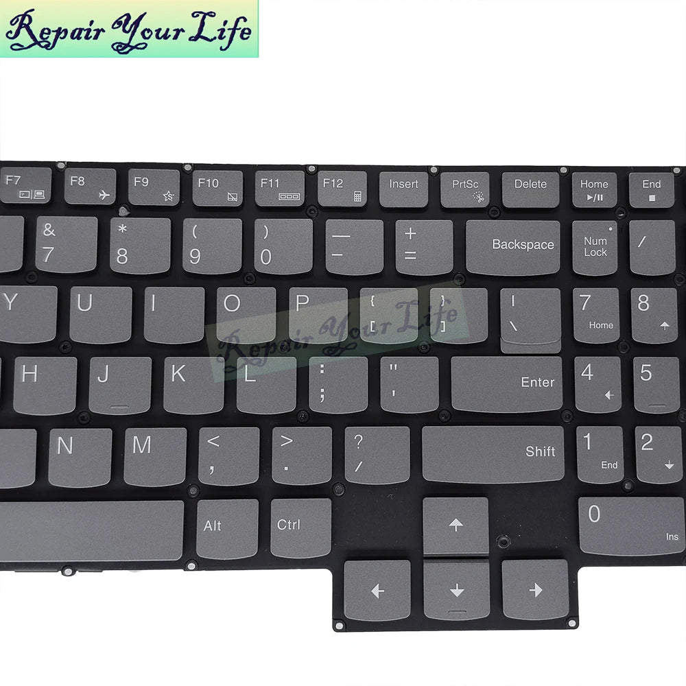 US Backlit Keyboard For Lenovo Ideapad Gaming 3 15IAH7 82S9 82UJ 3-15ARH7 82SB 82UK PT5SYXBG PT5SYXRGBG SN20H39024 RGB Backlight